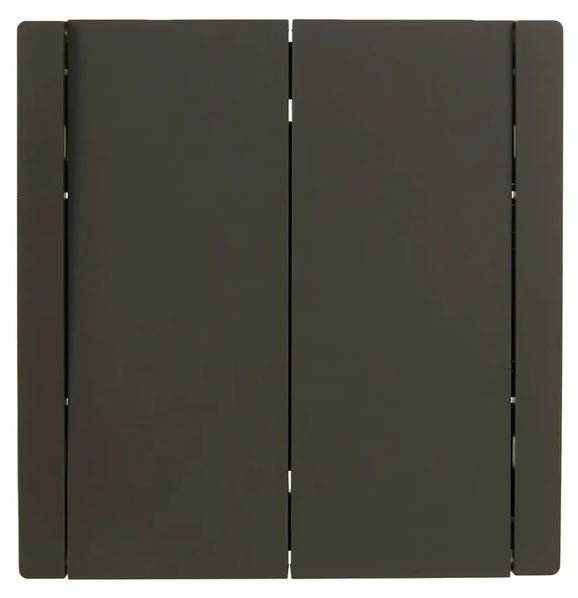 

Выключатель двухклавишный IEK FP-V20-0-10-1-K03 FORTE&PIANO 10А FP305 серый, FP-V20-0-10-1-K03