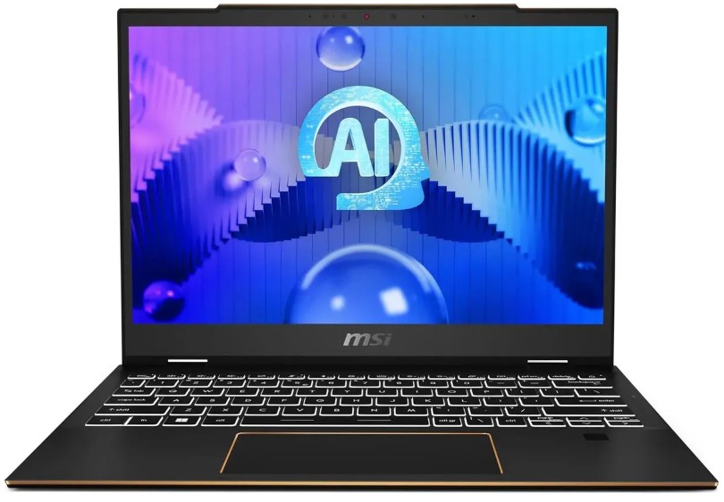 

Ноутбук MSI Summit E13 AI Evo A1MTG-001US 2086610 U7 155H/16GB/1TB SSD/Intel Arc/13.3" IPS Touch FHD+/WiFi/BT/cam/Win11Home/black, Summit E13 AI Evo A1MTG-001US