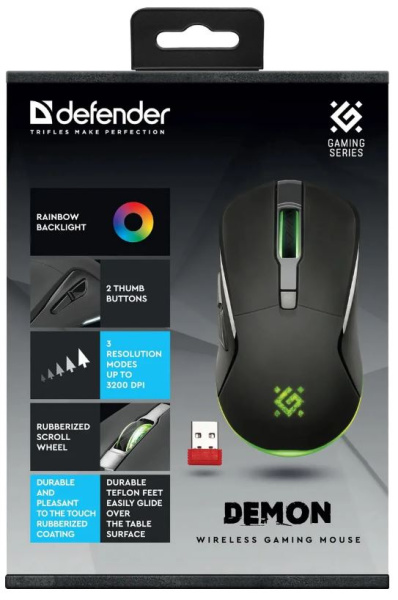 фото Мышь Wireless Defender DEMON GM-534 в Перми