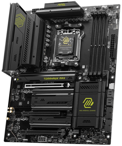 фото Материнская плата ATX MSI MAG B850 TOMAHAWK MAX WIFI в Казани