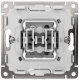 фото Выключатель двухклавишный с подсветкой  Systeme Electric GAL001353S в Санкт-Петербургe