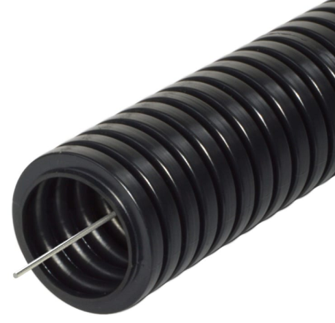 Изображение товара Гофрированная труба Промрукав PR02.0069 25 мм длина 50 м для прокладки кабелей