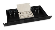 фото Кросс оптический стоечный Cabeus FO-CS-19-3FP-BK