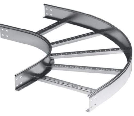 Изображение товара Угол горизонтальный 90 градусов для кабельных лотков DKC LC1660KHDZ горячеоцинкованный