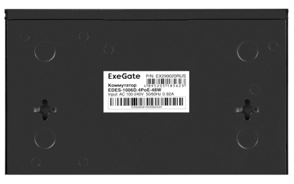 фото Коммутатор неуправляемый Exegate EDES-1006D.4PoE-48W в Екатеринбурге