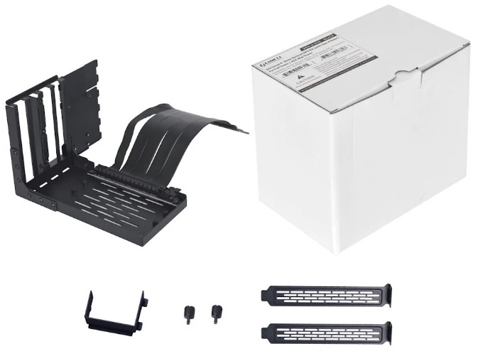 

Крепление Lian Li G89.VG4-4-V2X.00 для вертикальной установки VGA PCI-e 4.0, черное, G89.VG4-4-V2X.00