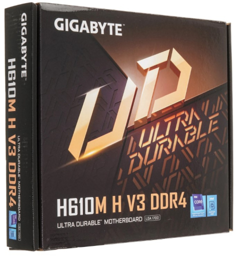 фото Материнская плата mATX GIGABYTE H610M H V3 DDR4 (УЦЕНЕННЫЙ) в Екатеринбурге