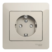 фото Розетка с заземлением Systeme Electric GSL000944