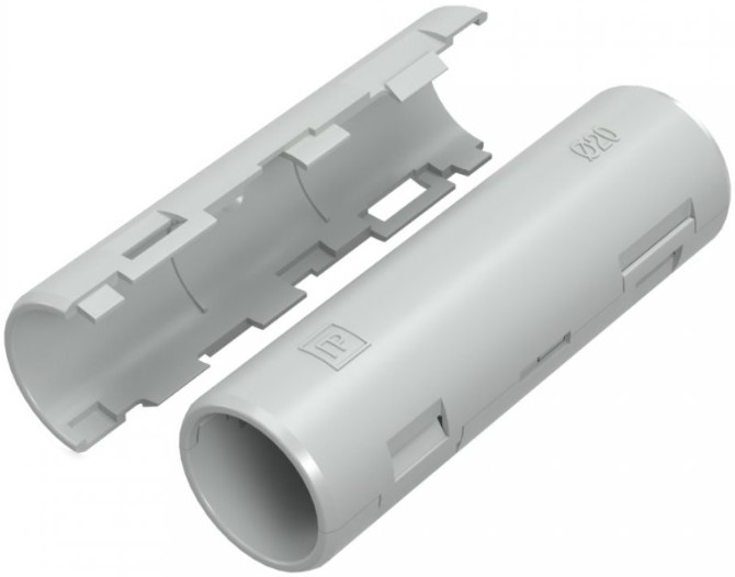 

Муфта Промрукав PR13.0430 разборная d20 мм атмосферостойкая серая (10шт), PR13.0430