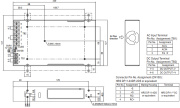 фото Преобразователь Mean Well RSP-500-12