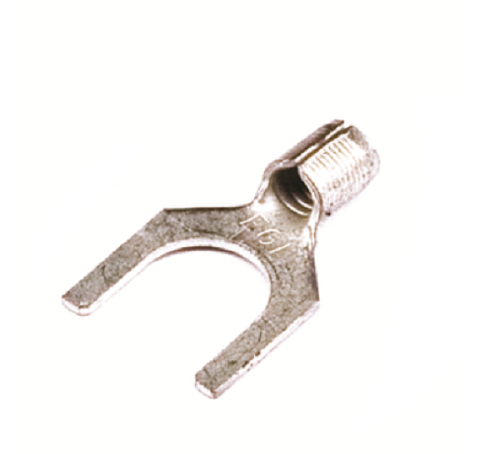 

Наконечник вилочный неизолированный DKC 2A14 0,25-1,5 кв.мм 4,1 мм (НВ), "Quadro" (уп/100 шт), 2A14