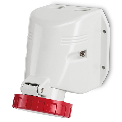 

Розетка настенная DKC DIS5183256T IP67 32A 3P+E 400В, "Quadro", DIS5183256T