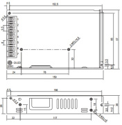фото Преобразователь Mean Well LRS-150-12
