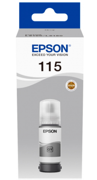 

Контейнер с чернилами Epson C13T07D54A серый, 70мл, до 2300 фото формата 10х15, C13T07D54A