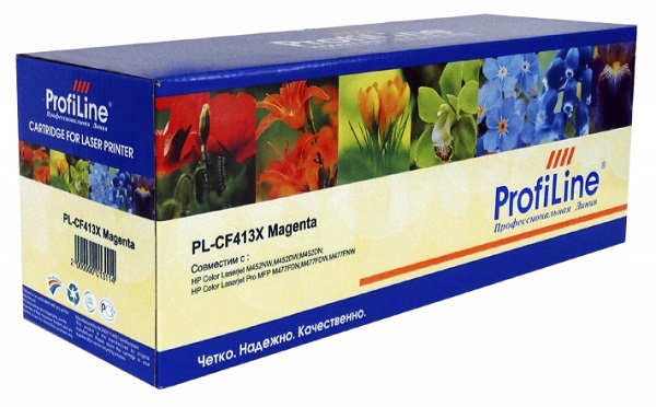 

Картридж ProfiLine PL_CF413X/046H_M для HP Color LaserJet Pro CM377/CM377dw/CM452/CM452dn/CM452nw/CM477/CM477fdw/Canon LBP654Cx/LBP653Cdw magenta 5000, PL_CF413X/046H_M