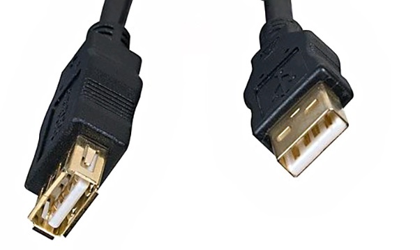 

Кабель интерфейсный USB 2.0 удлинитель 5bites UC5011-050C AM-AF, 5м, черный, UC5011-050C