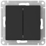 фото Выключатель двухклавишный Systeme Electric ATN001051S