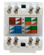 фото Модуль Keystone RJ45 UTP Filum FL-KJ-U5E-WT-180 в Уфе