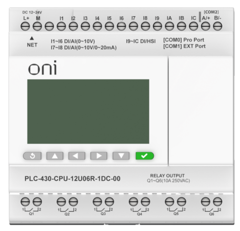 фото Модуль  ONI PLC-430-CPU-12U06R-1DC-00 в Санкт-Петербургe