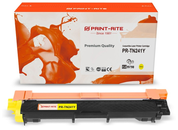 фото Картридж  Print-Rite PR-TN241Y в Перми