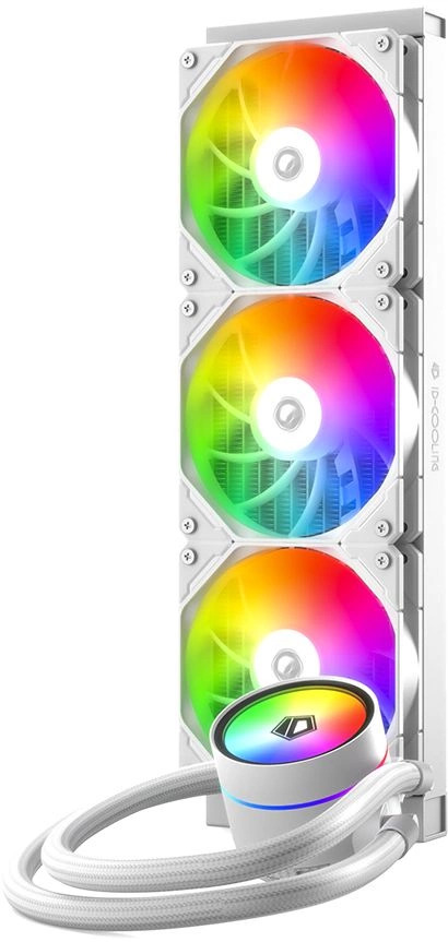 

Система охлаждения жидкостная ID-Cooling ZOOMFLOW 360 XT V2 WHITE LGA1151/1200/2066/1700/AM4 (TDP 350W, 500-1800rpm, 82.5CFM, 35.2dBa, 4-pin PWM), ZOOMFLOW 360 XT V2 WHITE