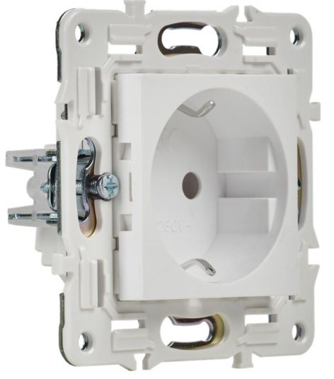 фото Розетка с заземлением  IEK SK-R11-16-K01 в Екатеринбурге