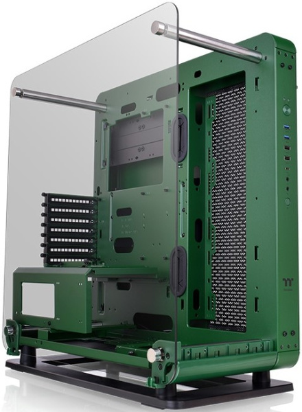 фото Корпус ATX Thermaltake Core P6 Tempered Glass Racing Green в Екатеринбурге