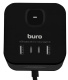 фото Удлинитель сетевой Buro BU-PC3.1UС-B в Санкт-Петербургe