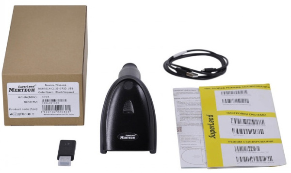фото Сканер штрих-кодов Mertech CL-2210 BLE Dongle P2D в Воронеже