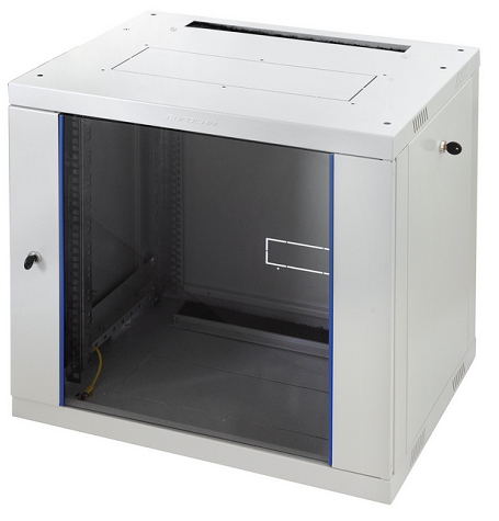 

Шкаф настенный 19", 6U Eurolan 60W-06-64-31GY Racknet 600х450, дверь стекло, 60W-06-64-31GY