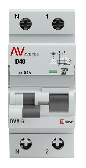 фото Автомат дифференциальный EKF rcbo6-1pn-40D-300-a-av в Красноярске