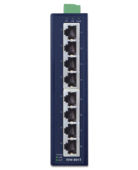 фото Коммутатор промышленный неуправляемый Planet ISW-801T в Красноярске