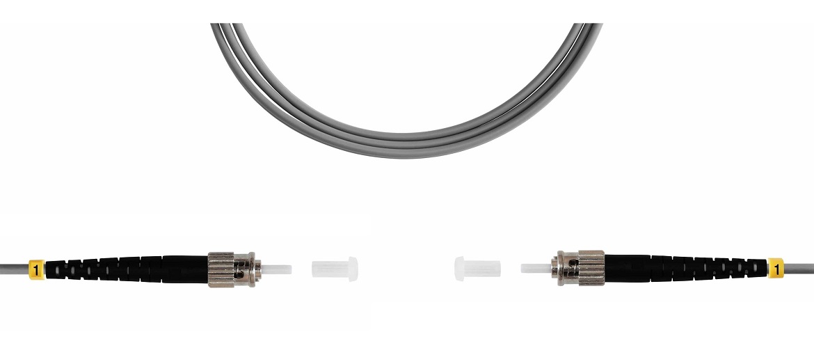 

Патч-корд волоконно-оптический TELCORD ШОС-3.0-ST/U-ST/U-MM62-10м-LSZH-GY simplex ST/UPC-ST/UPC, MM 62,5/125 (OM1), 3.0 мм, LSZH, 10м, ШОС-3.0-ST/U-ST/U-MM62-10м-LSZH-GY