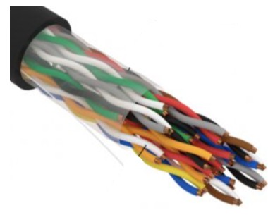 

Кабель витая пара U/UTP 5 кат. 16 пар Rexant 01-1123-R PE, 16PR, 24AWG, OUTDOOR, SOLID, черный, 305м, РФ REXANT, 01-1123-R