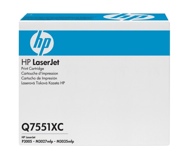 

Картридж HP Q7551XC для LJ P3005/M3035MFP/M3027MFP, Q7551XC