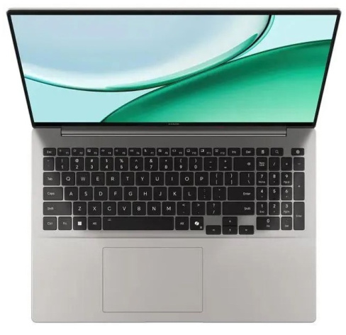 фото Ноутбук Honor MagicBook 16 2026 16" (Intel Core Ultra 5, 16Гб LPDDR5X, SSD 512 Гб, Arc graphics, Без ОС) Серый [5301ASVN]