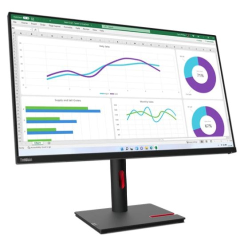 фото Монитор 31,5" Lenovo ThinkVision T32h-30 в Казани