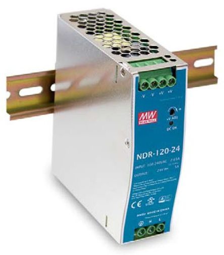 фото Преобразователь AC-DC сетевой Mean Well NDR-120-24 в Уфе