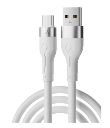 

Кабель интерфейсный AccesStyle AC30-S100 White USB 3.0 - USB Type С, 3А, 100 см; Оплётка: Силикон, AC30-S100 White