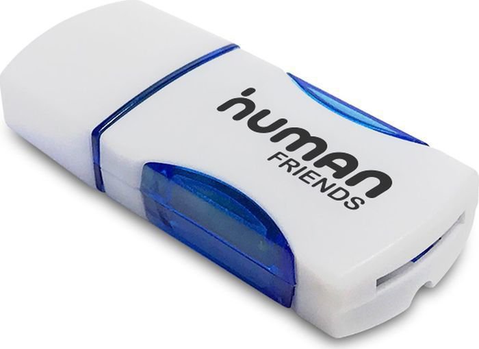 

Карт-ридер CBR Human Friends Speed Rate Impulse blue, поддержка карт: MicroSD, T-Flash, Human Friends Speed Rate Impulse