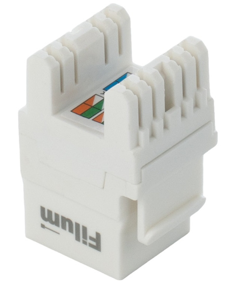 фото Модуль Keystone RJ45 UTP Filum FL-KJ-U6-WT-180 в Уфе
