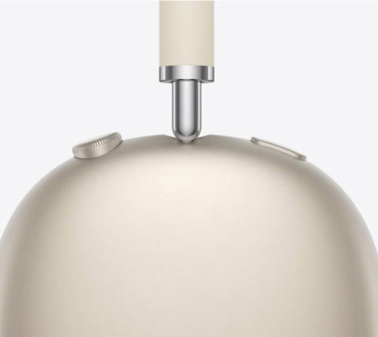 фото Беспроводные наушники Apple AirPods Max 2, Bluetooth, Охватывающие, Бежевый, [MHWL4]