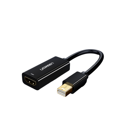 

Конвертер UGREEN MD112 10461_ Mini DP/HDMI, 1080p, black, MD112