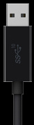 фото Гарнитура Dareu EH416 Black USB+3.5mm