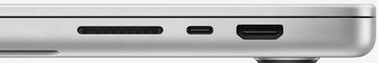фото Ноутбук 16" Apple MacBook Pro 16 16.2 ", 16 Гб RAM, 512 Гб SSD, M1 Pro 16-Core GPU, Серебристый