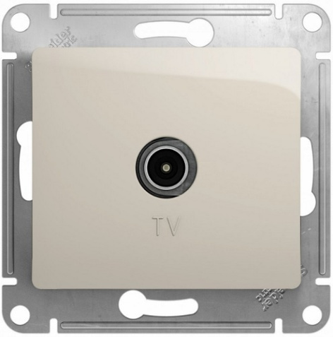Изображение товара Антенна TV коннектор Systeme Electric Glossa для внутренней установки