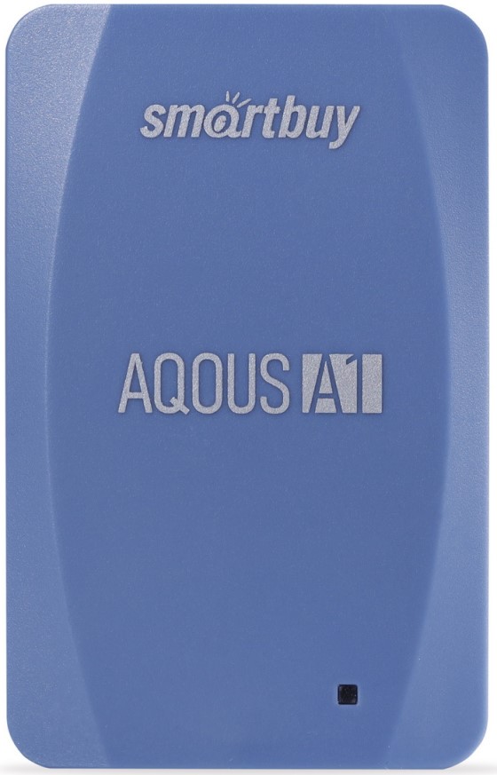 

Внешний SSD USB 3.1 Type-C SmartBuy SB512GB-A1C-U31C Aqous A1 512GB 500/400MB/s TLC 3D NAND blue, SB512GB-A1C-U31C