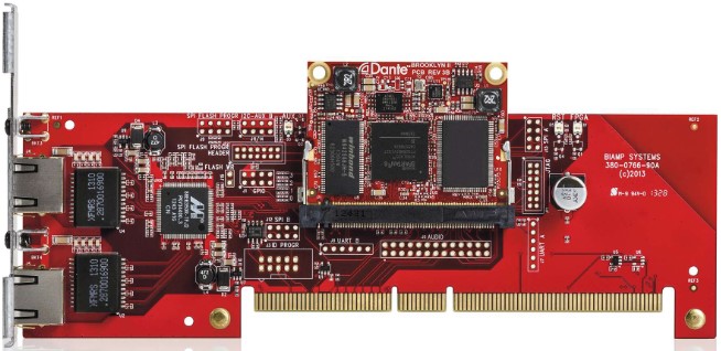 

Интерфейсная карта BIAMP TesiraDAN-1CK 909.0407.900 Tesira 64x64 Dante module for use in SERVER or SERVER-IO chassis (Card Kit) (упаковка ОЕМ), TesiraDAN-1CK