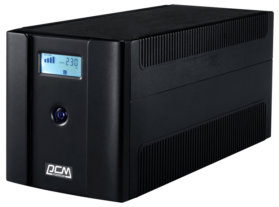 

Источник бесперебойного питания Powercom RPT-1500AP LCD 1500ВА/900Вт, RPT-1500AP LCD