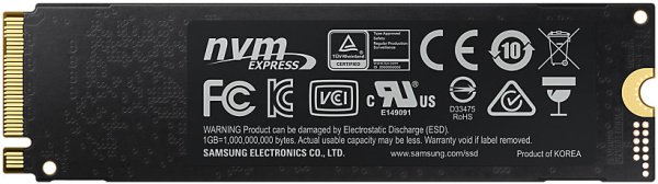фото Накопитель SSD M.2 2280 Samsung MZ-V7E250BW
